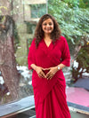 Maroonish Red Crush Tunic