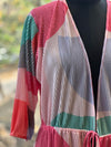 Crushed Digital Print Overcoat