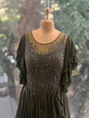 Green Cocktail Gown