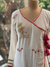 White Anghrakha Suit