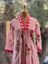 Pink Floral Block Print Co Ord