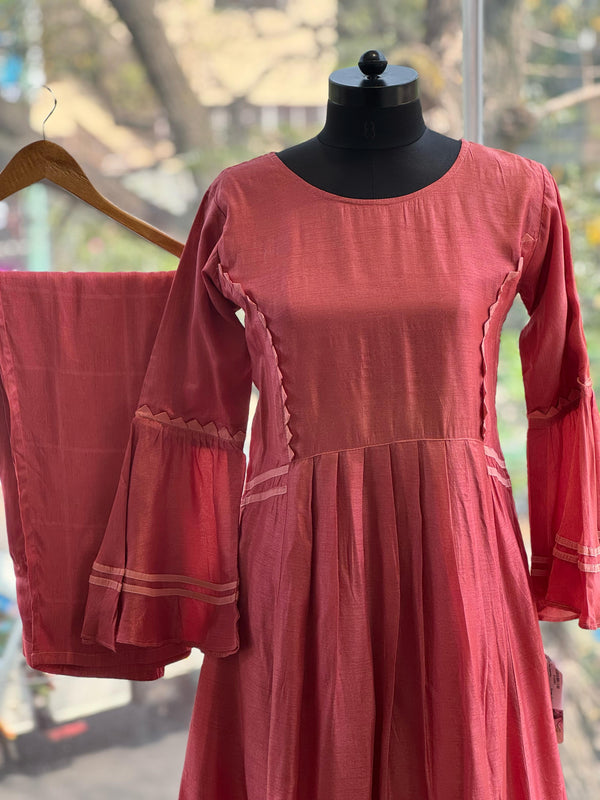 Rust Aplique Work Co Ord