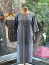 Grey Printed Co Ord