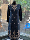 Blue Dupatta Set