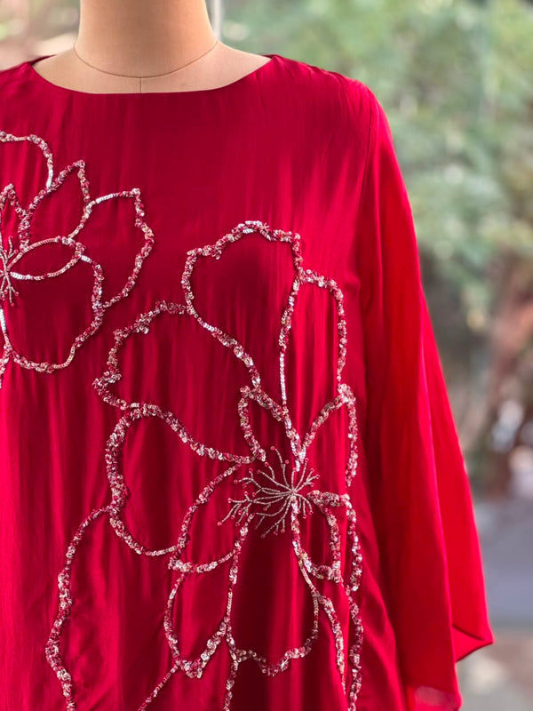 Red Co Ord Set