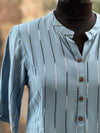 Silver Lines Tunic