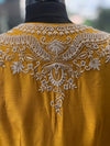 Yellow Designer Made Anarakali Set
