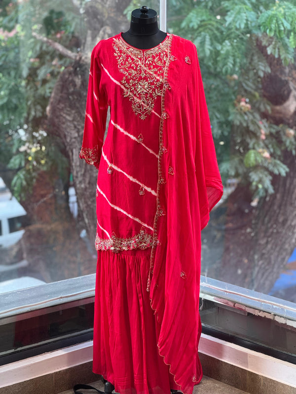 Leheriya Sharara Set