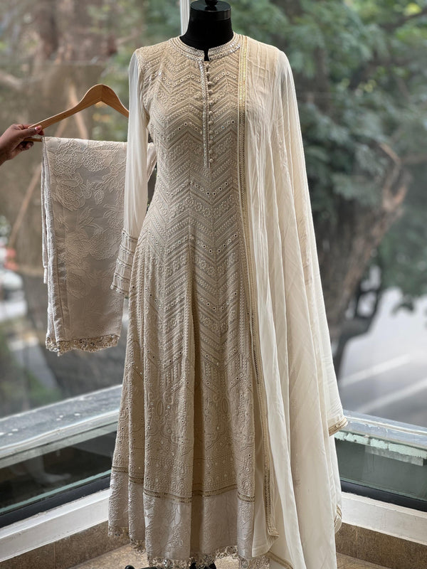 Off White Designer Made Gown