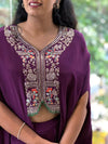 Purple Cape Set