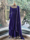 Purple Sharara Set