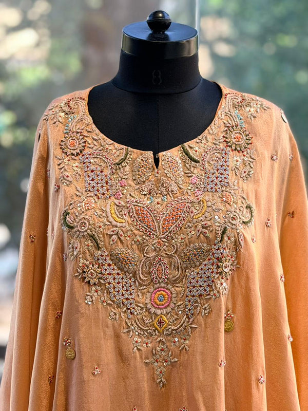 Peach Tissue Co Ord
