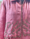 Pink Glass Tissue Tunic