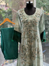 Green Asymmetrical Co Ord