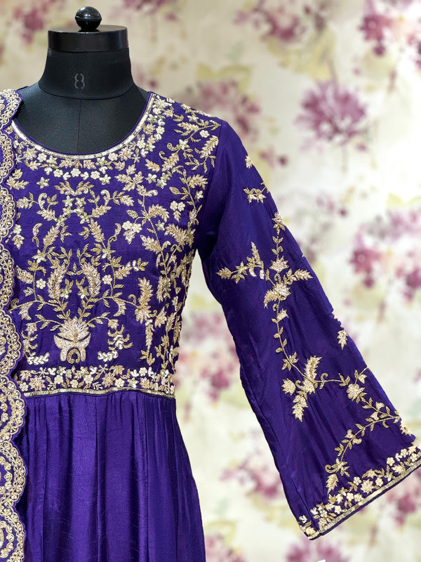 Purple Gown