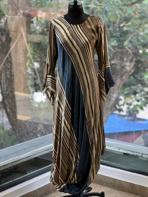 Beige Cowl Tunic