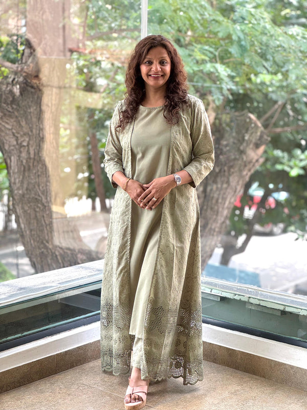 Green Jaal Work Co Ord