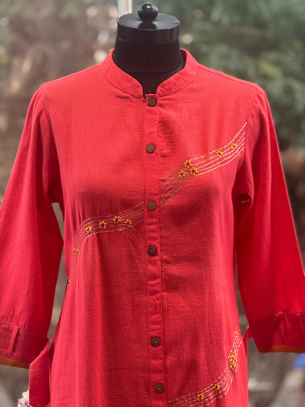 Front Slit Tunic