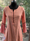 Peach Printed Tunic