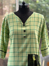 Green Checks Tunic