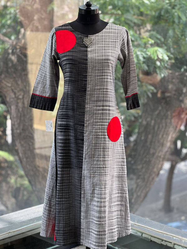 Red Circle Tunic