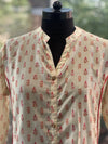 Soft silk sequined tunic
