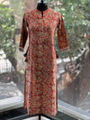 Maroon Printed Tunic