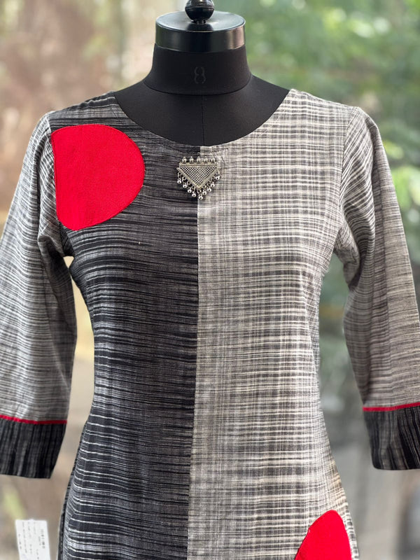 Red Circle Tunic
